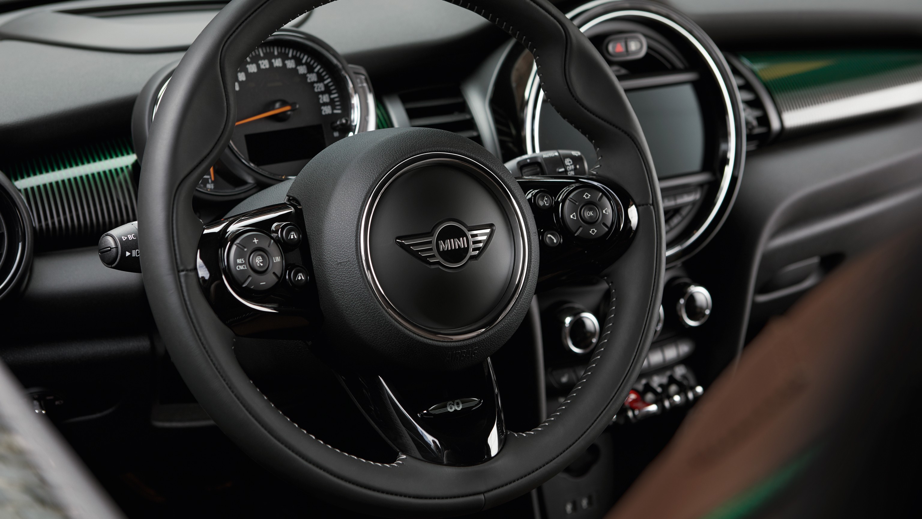 MINI 60 Years – volan – črno usnje MINI 60 Years – volan – črno usnje
